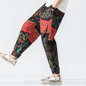 Chinese style small foot lantern nine pants