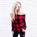 Women's Solid Color Long-sleeved Casual Loose T-shirt