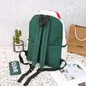 Junior High School Backpack Four-Piece Set