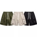 Summer Thin Quick-drying Multi-pocket Solid Color Workwear Shorts