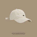 Polar Bear Big Brim Peaked Cap Makes Face Look Smaller