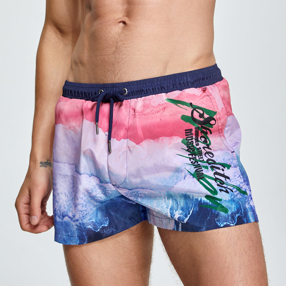 Seaside Swimming Trunks Quick-drying Short Shorts