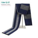 Men's Striped Winter Warm Artificial Cashmere Scarf