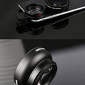 Mobile phone lens 0.45Xwide angle 12.5 times the macro external lens photography camera universal HD Combo