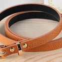 Ladies PU leather belt