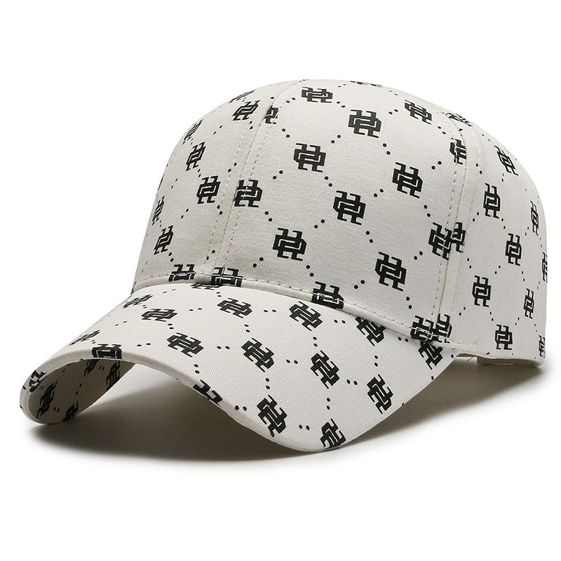 Full Printed Men's Outdoor Sun-proof Couple's Light Plate Peaked Cap