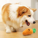 Pet Carrot Toy Dog Cat Rabbit Smell Hidden Food Find Food Interactive Game Sound Toy