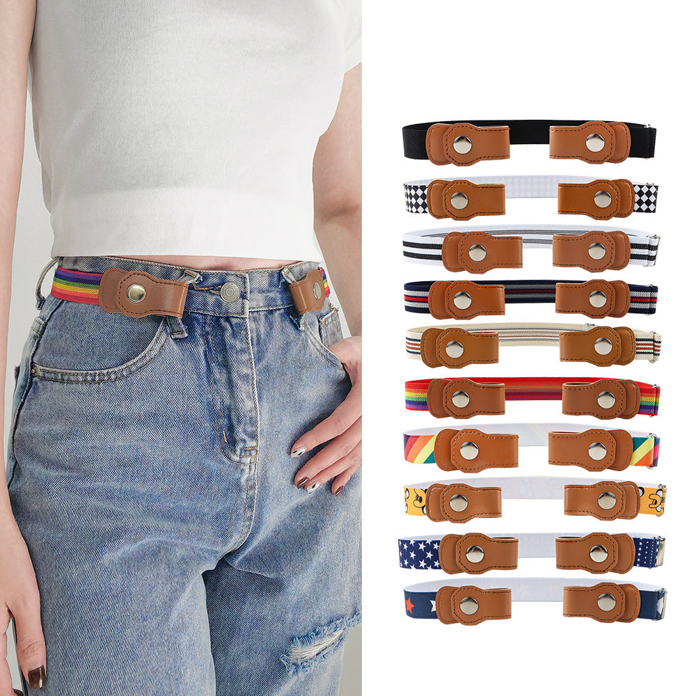 Children's Pants Belt Seamless Invisible Elastic Belt