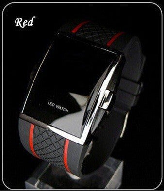 Men's Fashion Silicone Square Sports Watch