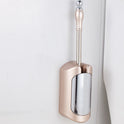 Wall-mounted toilet-free toilet brush set