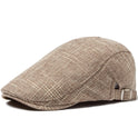 Men's Breathable Retro Casual Cotton And Linen Beret