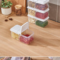 Refrigerator With Crispy Cereal And Transparent Storage Box