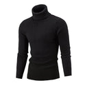 Men's Turtleneck Long Sleeve Sweater Casual Sweater Top