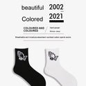 Hip Hop Cotton Mid-top Stockings Personality Skateboard Male And Female Stockings