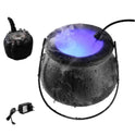 Halloween Pumpkin Smoke Witch Bucket Color Changing Lights