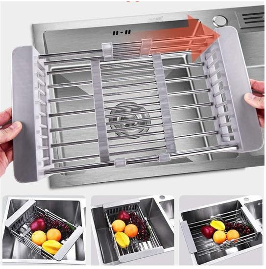 Kitchen sink drain basket