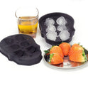 Creative 3D Skull Mold Ice Cube Tray Silicone Mold Soap Candle Moulds Sugar Craft Tools Bakeware Chocolate Moulds