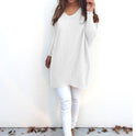 V-Neck Warm Sweaters Casual Sweater