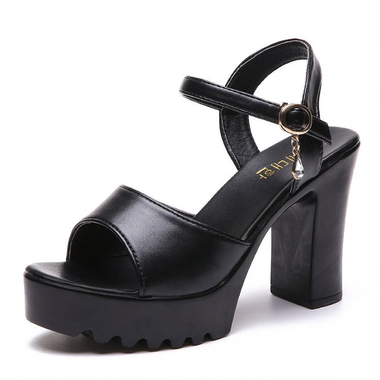 Women's Summer High Heel Chunky Heel Platform Platform Sandals