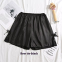 Bow Silk Anti-exposure Bottoming Casual Pants