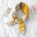 Silk Scarf Women's Decorative  All-match