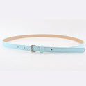 Thin Belt Fashion Belt Small Steel Buckle Belt