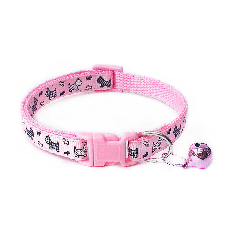 Patch Bell Collar Pet Dog Cat Collar