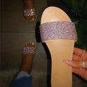 Rhinestone Beach Sandals