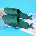 Shark Slippers Beach Shoes Home Flat Slippers Women Men