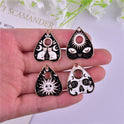 Cat Sun Eye Oil Dripping Alloy Ornament Pendant