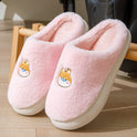 Autumn And Winter Home Indoor Outdoor Keep Warm Lightweight Platform Cute Cotton Slippers