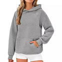 Women's Long Sleeve Hooded Fashion Tops