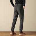 Men's Pants Loose Straight Woolen Drape