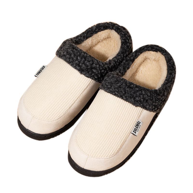 Home Cotton Slippers Winter Men's Warm