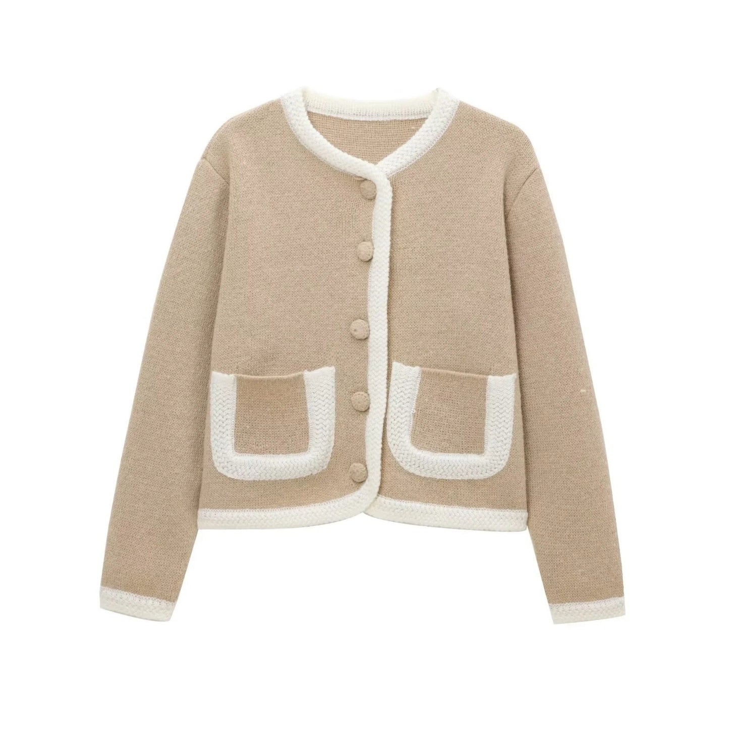 Autumn New Retro Loose Casual Knitted Coat