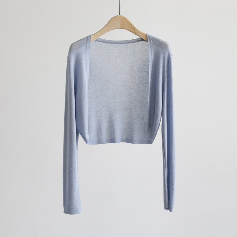 Women's Long-sleeved Ultra-thin Sweater