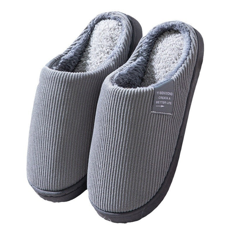 Winter Indoor Warm Cotton Slippers