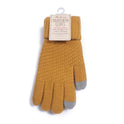 Fleece-lined Wind-proof And Cold Protection Cycling Knitted Warm Gloves