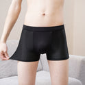 Men's Ice Silk Underwear Hollow Mesh Breathable