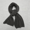 Winter Men's Solid Color Scarf Women's Shawl