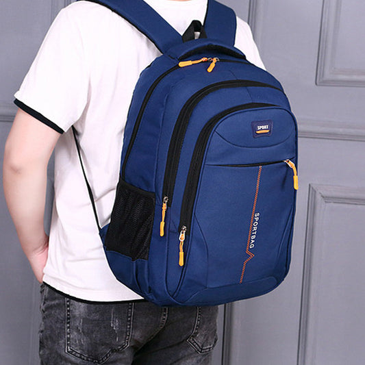 Casual Backpack Men's And Women's Letter Printing