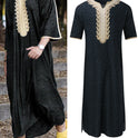 Short Sleeve Rompers Arab Ethnic Style Men