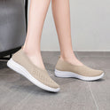 Flat Casual, Breathable And Lightweight Women's Shoes