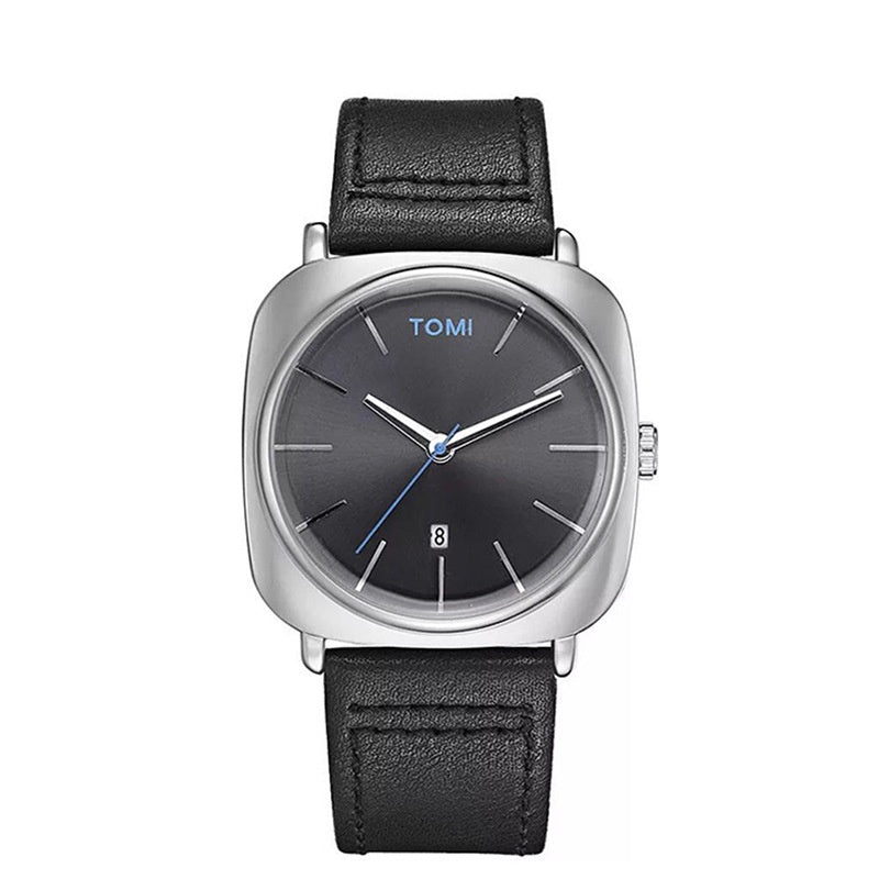 Square Calendar Business Men's Fashion Watch