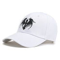 Men Sun-proof Baseball Hat Sunshade Embroidery Eagle