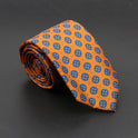 Super Soft Bohemian Silk Ties Men's Fashion 75mm Necktie