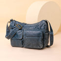 Washed High Quality Crossbody Bag Women's Fashion Trend