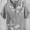 Summer Men's Short-sleeved Shirt Printing