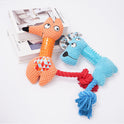 Dog Toys For Small Large Dogs Plush Dog Squeaky Toy Puppy Chew Toys Bite Resistant Pet Toy For Dogs Squeaker Toys