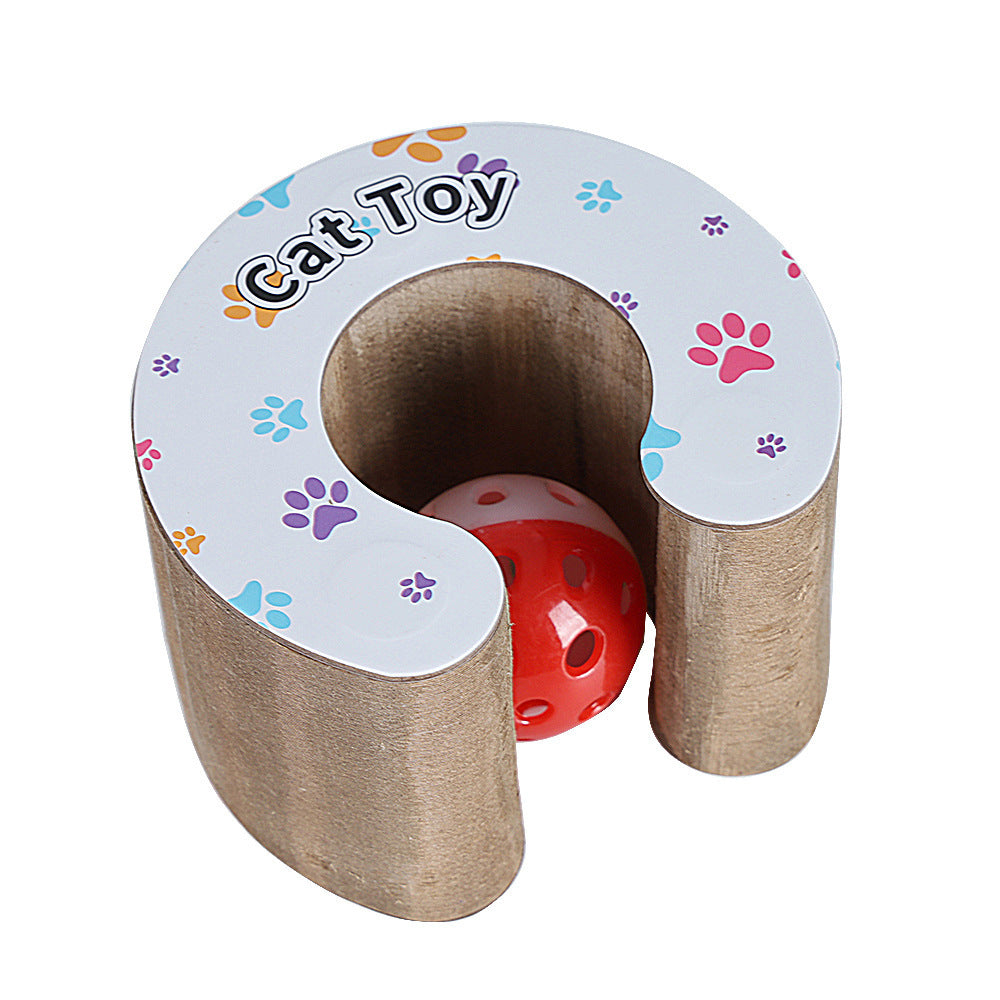 Pet Magnetic Folding Organ Toy Cat Scratch Board